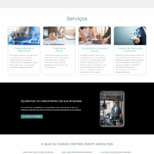 Site Profissional para Escritórios de Contabilidade